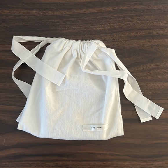 THE ROW Small Yellow Leather Envelope crossbody Bag - Picture 6 of 10